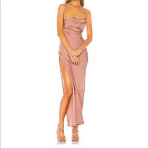 Michael Costello X Revolve Braxton Dress in Rose Sz XS